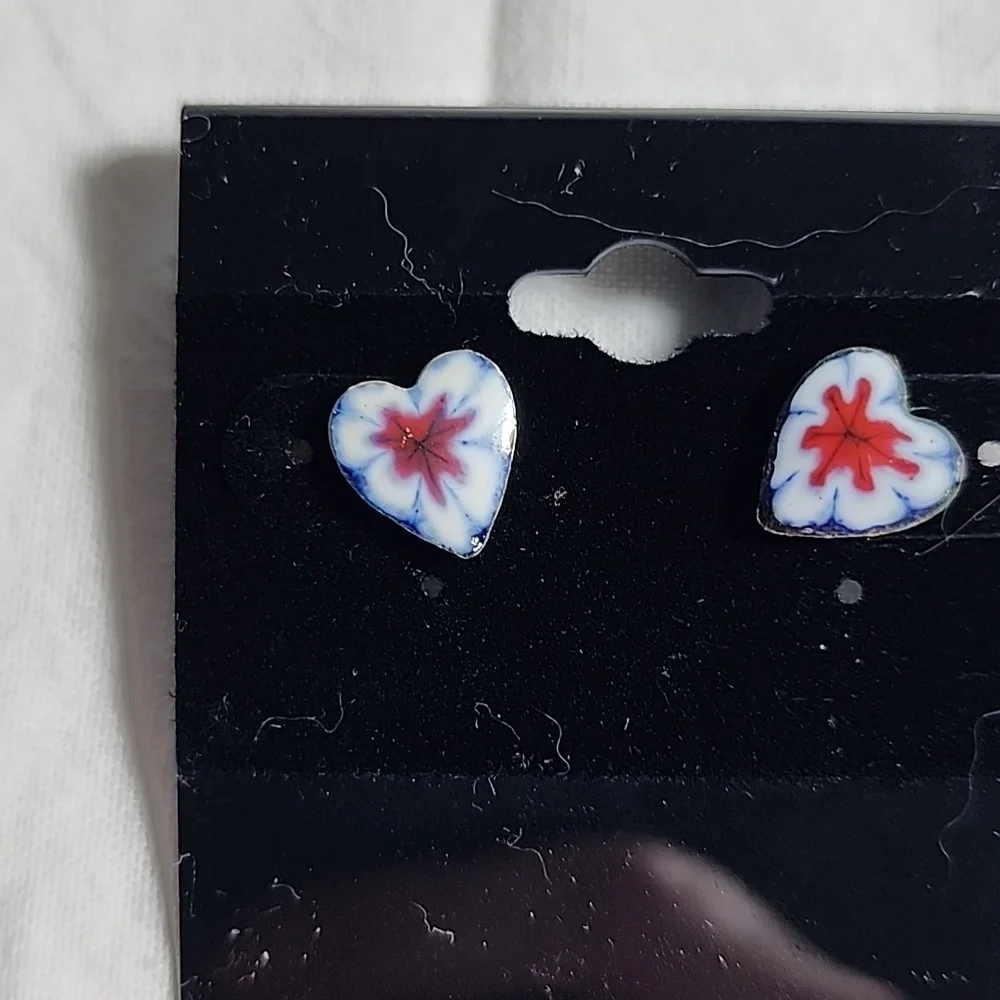 Vintage Heart‎ Shaped Earrings